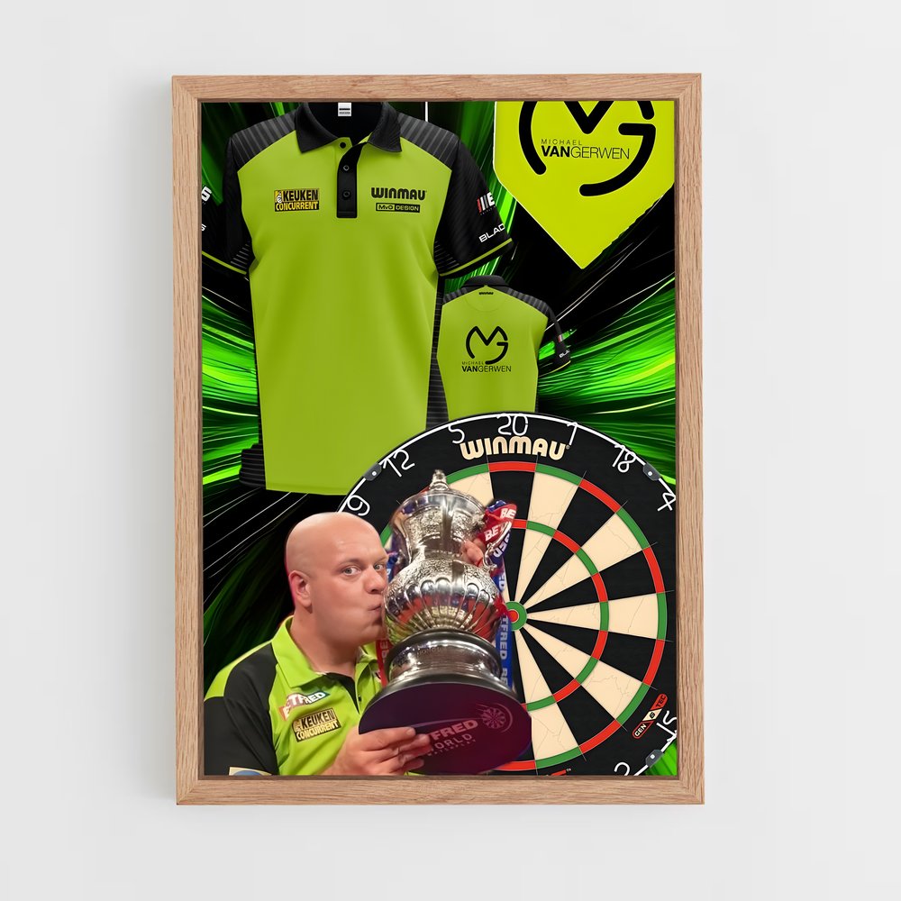 Poster Darts Masterclass – affiche Fléchettes (vue 4)